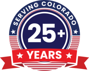 25+ Years Serving Colorado badge