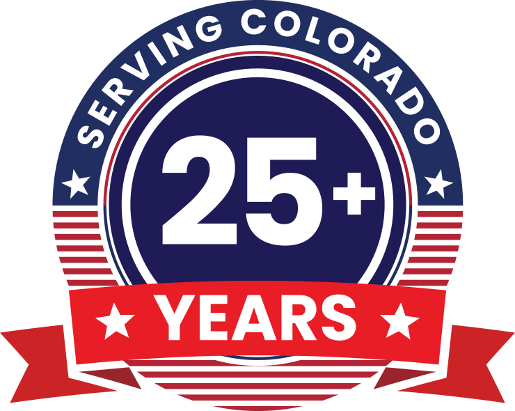 25+ Years Serving Colorado badge