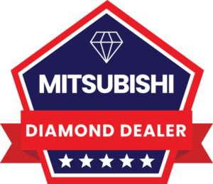 Mitsubishi Diamond Dealer Badge