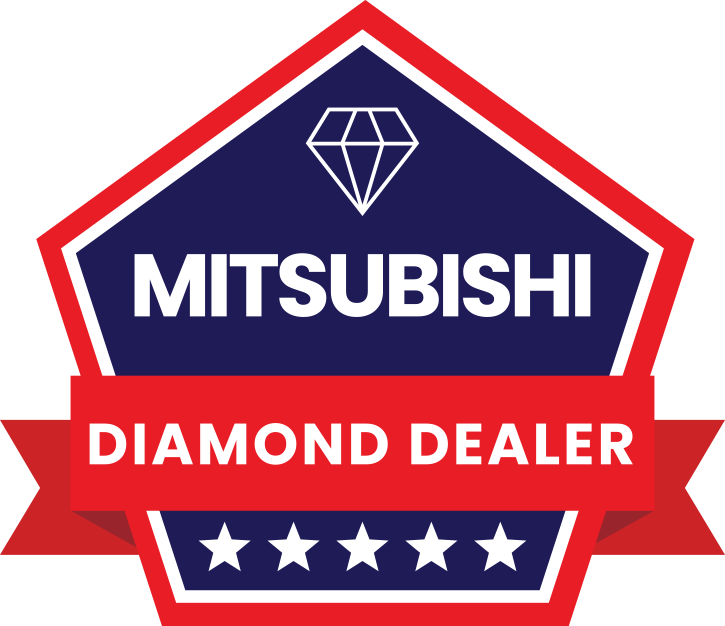 Mitsubishi Diamond Dealer Badge